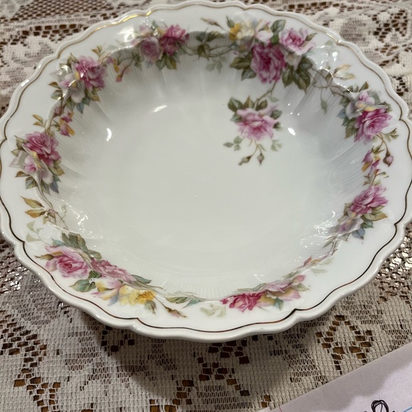 Floral Porcelain Bowl